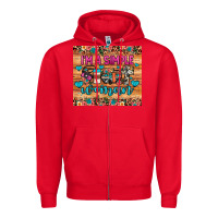 Red i'm a simple woman Zipper Hoodie - JahusDesignShop