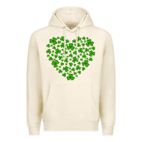 Tofu shamrock heart Premium Hoodie - Artiststas