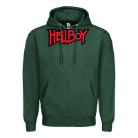 Sports Green Hellboy Zipper Hoodie - baoMotion