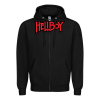 Black Hellboy Zipper Hoodie - baoMotion