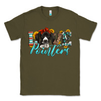 Army Green love german shorthaired pointers Classic Tee - Artiststas