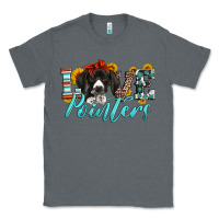 Charcoal Heather love german shorthaired pointers Classic Tee - Artiststas