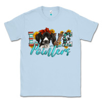Dusty Blue love german shorthaired pointers Classic Tee - Artiststas