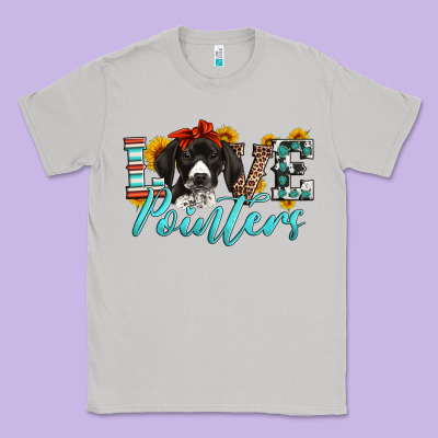 Love German Shorthaired Pointers Classic Tee Designed By Artiststas