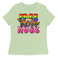 Matcha Free Mom hugs Ladies Tee - FaDigitalArtStudio