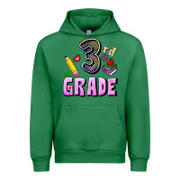 Emerald Third Grade Urban Hoodie - RanaPortraitStore