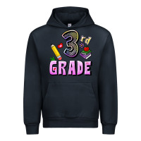 Navy Third Grade Urban Hoodie - RanaPortraitStore
