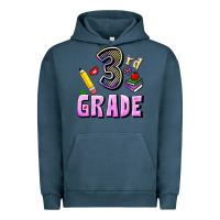 Pigment Midnight Navy Third Grade Urban Hoodie - RanaPortraitStore