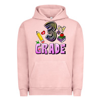 Pigment Salmon Third Grade Urban Hoodie - RanaPortraitStore