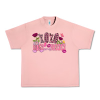 Salmon Xoxo Hugs And Kisses Valentine's Day Urban Heavy Tee - FaDigitalArtStudio