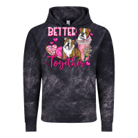 Cloud Black Be Mine Valentine Dog Vintage Hoodie - CowhideDigitalArt