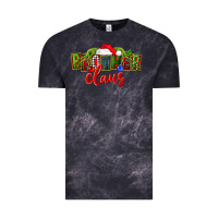 Cloud Black christmas brother claus Vintage Tee - FaDigitalArtStudio