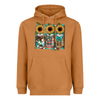 Meerkat mason jar, sunflower Heavyweight Hoodie - JahusDesignShop