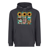 Smoke mason jar, sunflower Heavyweight Hoodie - JahusDesignShop