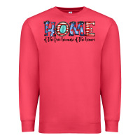 Cardinal home of the because of the brave Premium Sweatshirt - JahusDesignShop