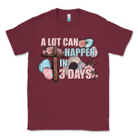 Burgundy Easter Day A lot can happen in 3 days Classic Tee - CowGirlArtShop