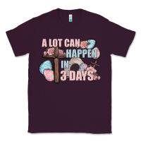 Plum Easter Day A lot can happen in 3 days Classic Tee - CowGirlArtShop