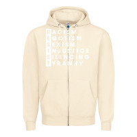 Sandshell resist   political resistance Zipper Hoodie - baoMotion