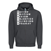 Smoke resist   political resistance Zipper Hoodie - baoMotion