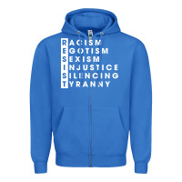 True Royal resist   political resistance Zipper Hoodie - baoMotion