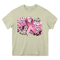 Mossy survivor breast cancer Heavy Core Tee - CowGirlArtShop