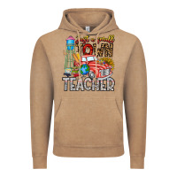 Vintage Coffee Just a Small Town Teacher Vintage Hoodie - CowhideDigitalArt