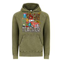 Vintage Olive Just a Small Town Teacher Vintage Hoodie - CowhideDigitalArt