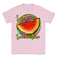Bubblegum Pink sweet summertime watermelon Classic Tee - Jasminsmagicworld