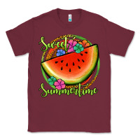 Burgundy sweet summertime watermelon Classic Tee - Jasminsmagicworld