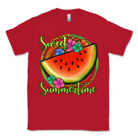 Red sweet summertime watermelon Classic Tee - Jasminsmagicworld