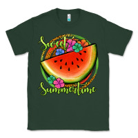 Sports Green sweet summertime watermelon Classic Tee - Jasminsmagicworld