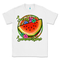 White sweet summertime watermelon Classic Tee - Jasminsmagicworld
