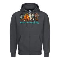 Smoke camp more worry less Zipper Hoodie - JahusDesignShop