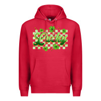 Cardinal checkered lucky Premium Hoodie - Artiststas