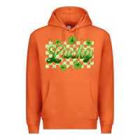 Carrot checkered lucky Premium Hoodie - Artiststas