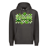 Smoke checkered lucky Premium Hoodie - Artiststas