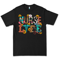 Black nurse life Premium Tee - OliviaCreatesArt