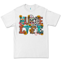 White nurse life Premium Tee - OliviaCreatesArt
