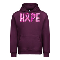 Mauve Wine Western Hope Breast Cancer Urban Hoodie - RanaPortraitStore