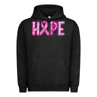 Pigment Black Western Hope Breast Cancer Urban Hoodie - RanaPortraitStore