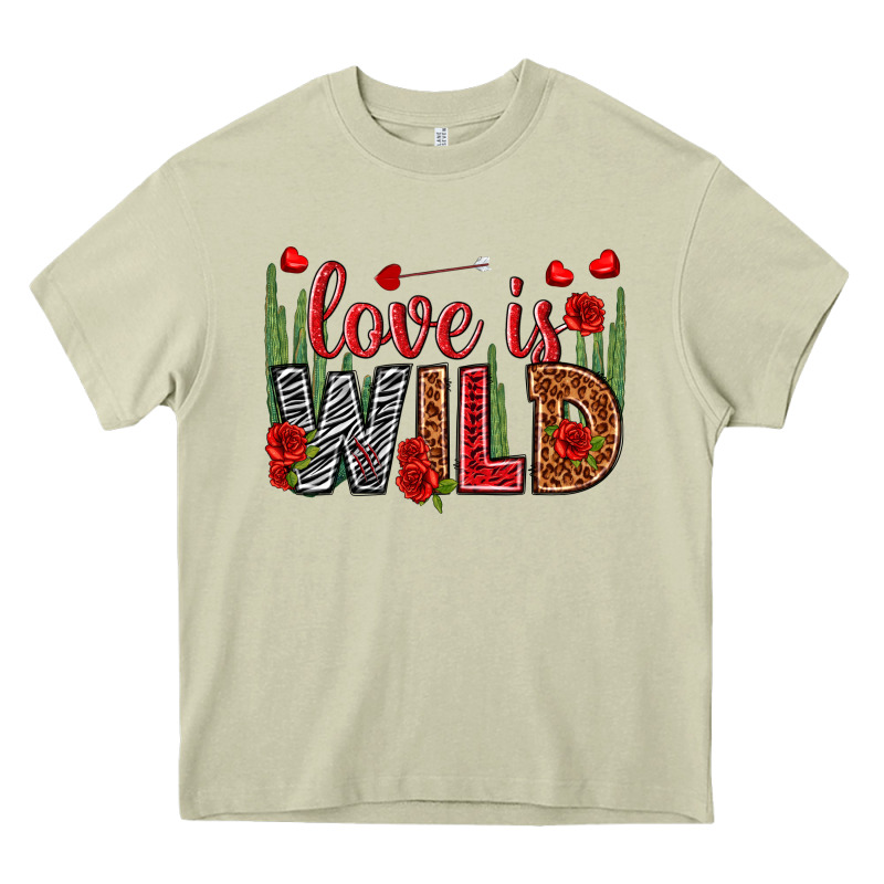 Love Is Wild Valentine's Day Heavy Core Tee by HowdyJamesFarm | Teevron