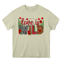 Mossy Love is wild Valentine's Day Heavy Core Tee - HowdyJamesFarm