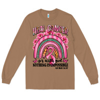 Toasted Coconut heal cancer rainbow Long Sleeve Tee - LillyAllenDesigns