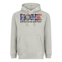 Moon Dust home of the because of the brave Heavyweight Hoodie - JahusDesignShop