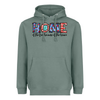Sage home of the because of the brave Heavyweight Hoodie - JahusDesignShop