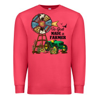 Cardinal So God Made a Farmer Premium Sweatshirt - JahusDesignShop