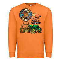 Carrot So God Made a Farmer Premium Sweatshirt - JahusDesignShop