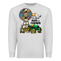 Dove Grey So God Made a Farmer Premium Sweatshirt - JahusDesignShop