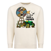 Sandshell So God Made a Farmer Premium Sweatshirt - JahusDesignShop