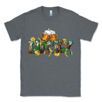 Charcoal Heather Lucky beers St. Patrick's Day Classic Tee - CowGirlArtShop